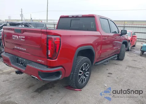 2021 GMC Sierra 1500 4Wd Short Box At4 из США, поврежденный, VIN 3GTP9EEL1MG267590